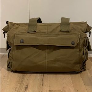 Army Green Duffle Bag Tote